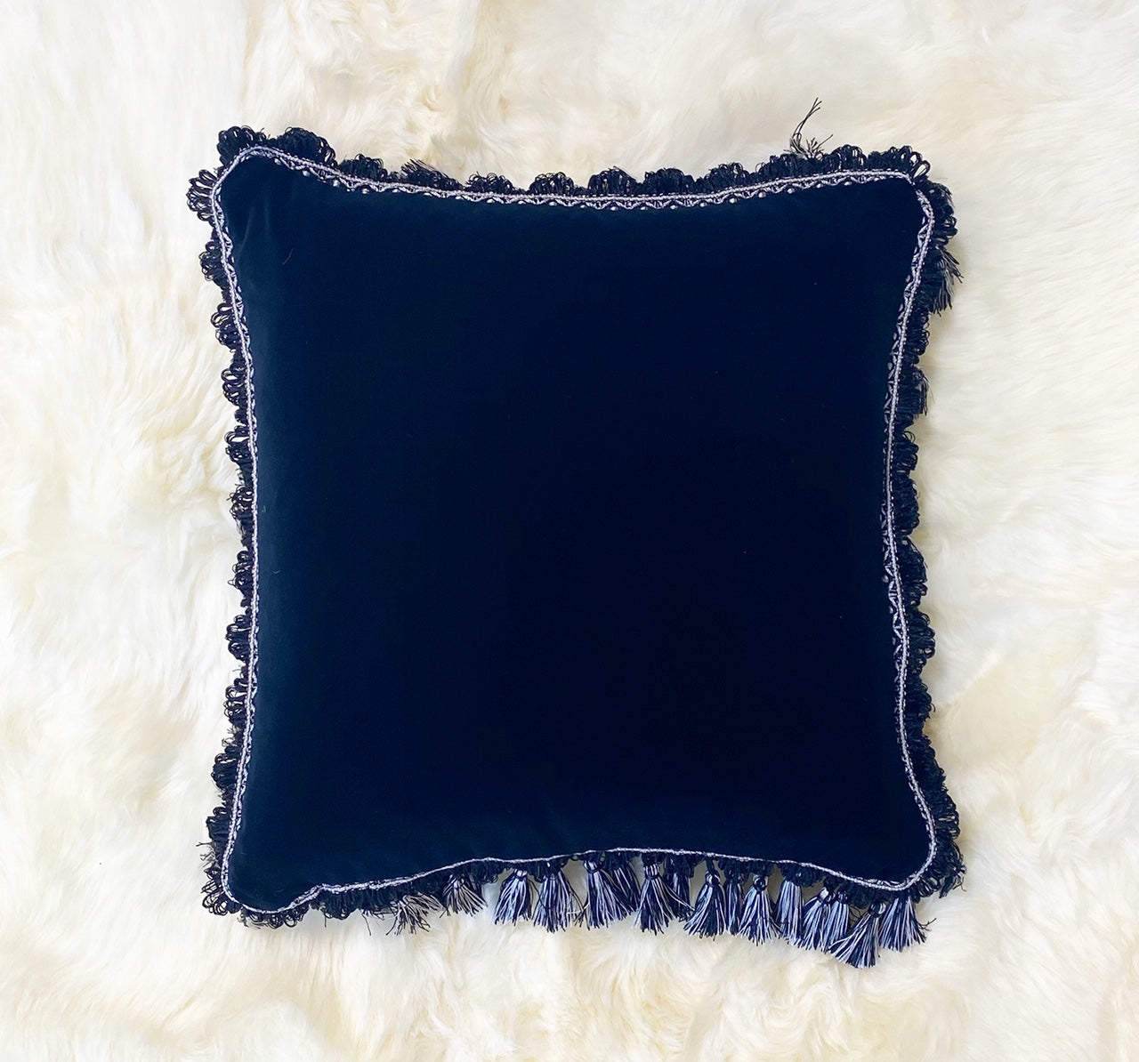 Black Velvet Pillow 18