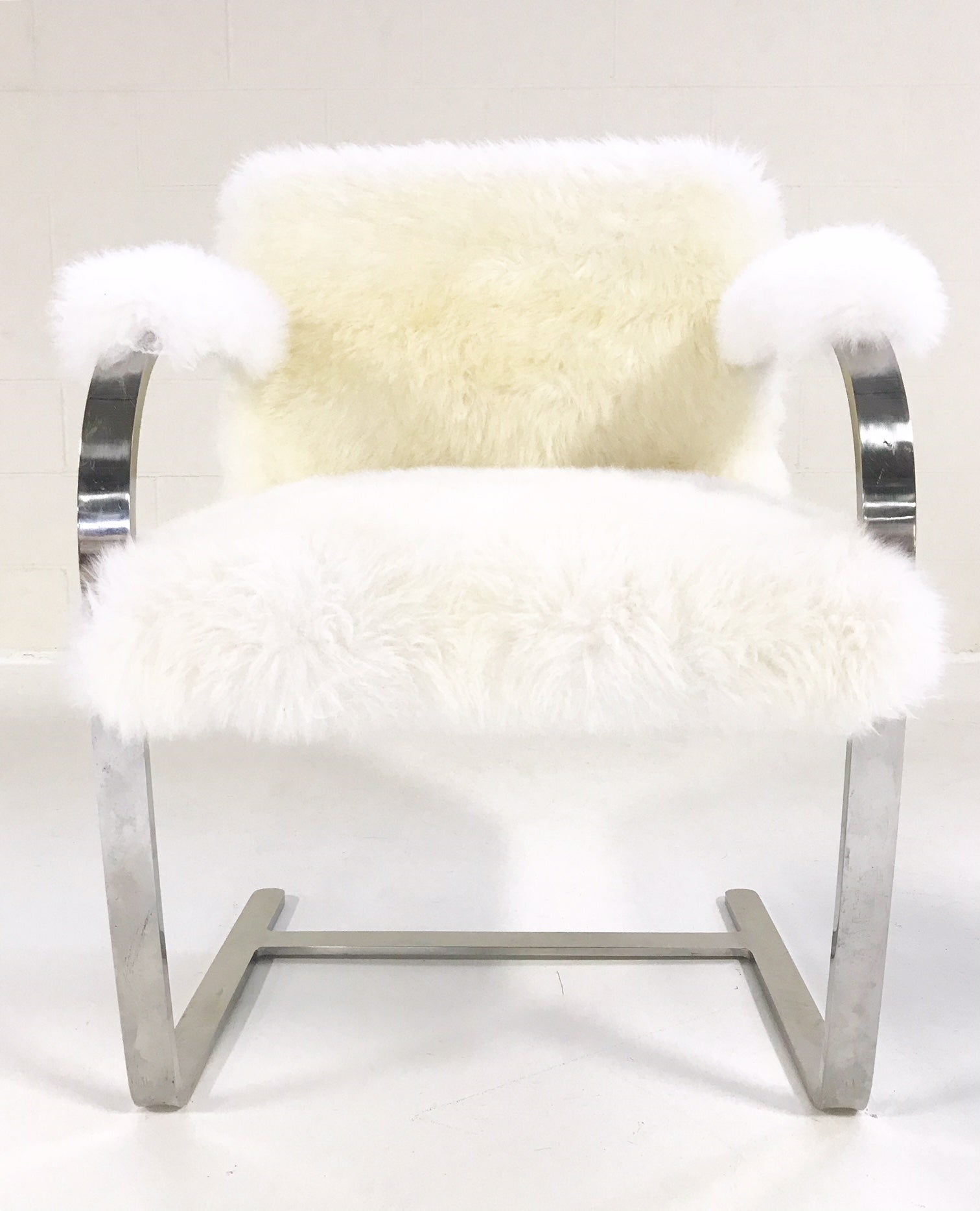 Sheepskin directors online chair