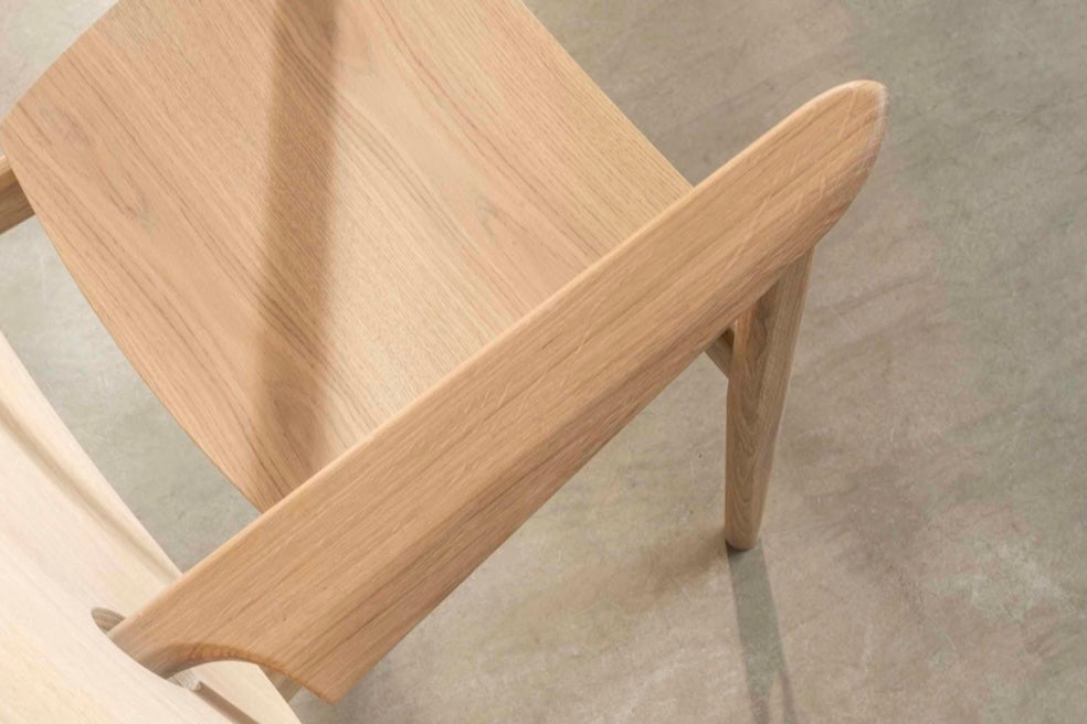 Iklwa Large Chair | Oiled White Ash