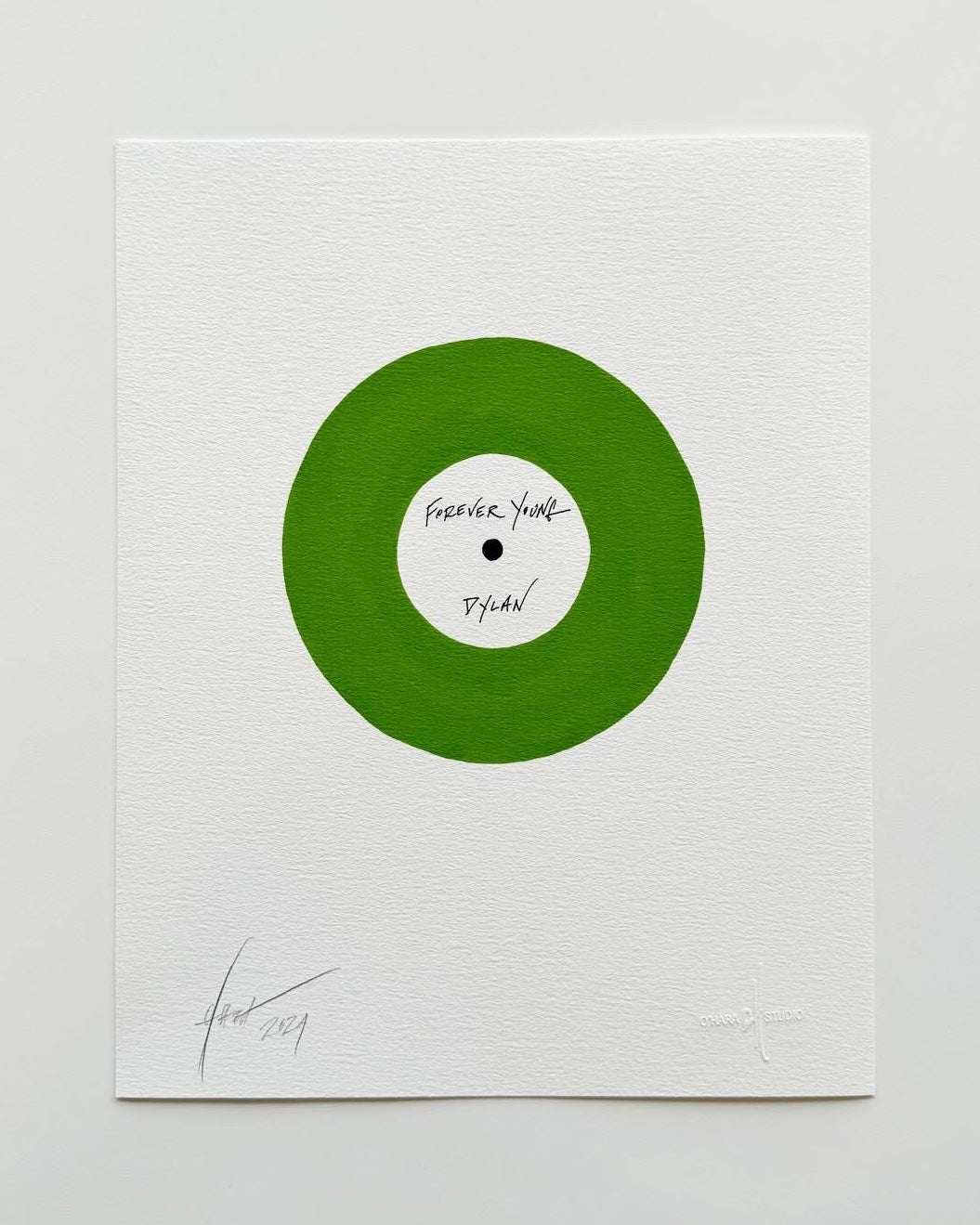 The Vinyl on Paper