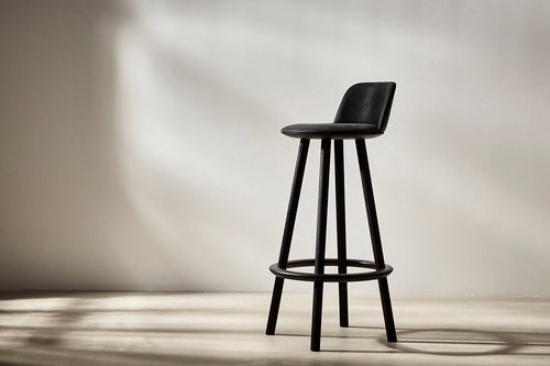 OVO Bar Chair | Ebonized Oak