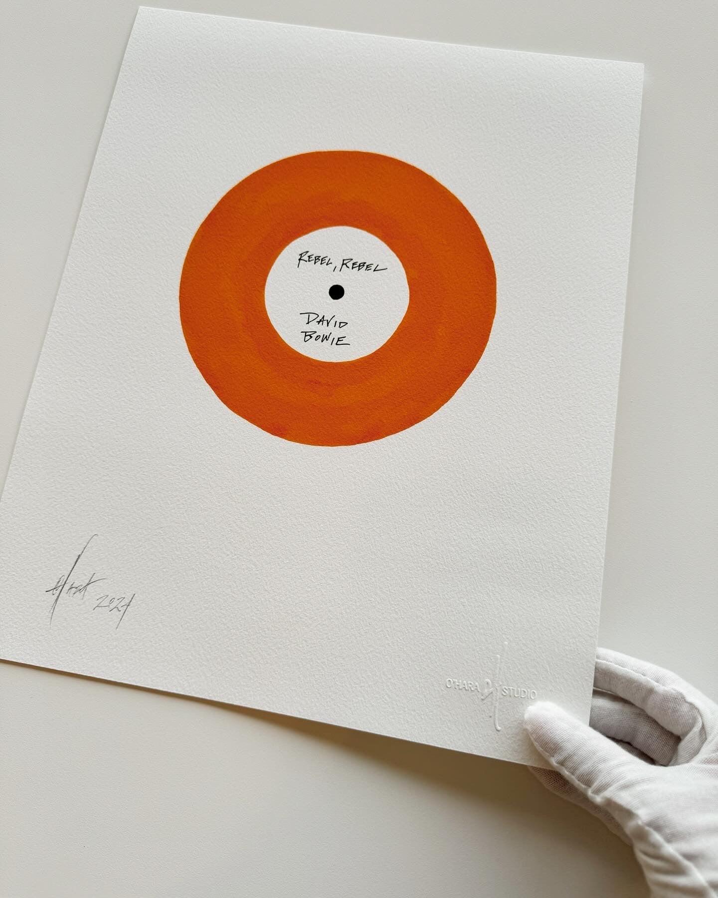 The Vinyl on Paper