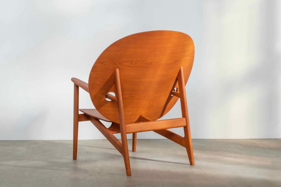 Iklwa Large Chair | Earth Orange Oak