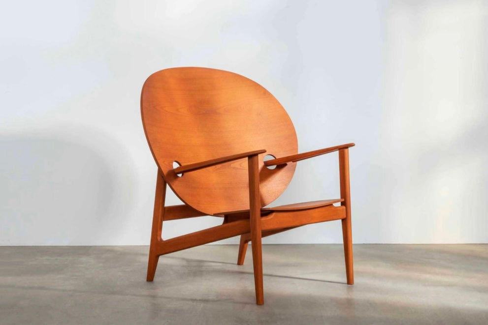 Iklwa Large Chair | Earth Orange Oak