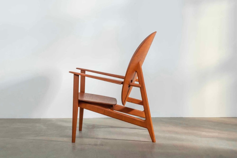 Iklwa Large Chair | Earth Orange Oak