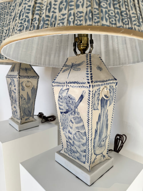 The Hand-Painted Lamp by Maggie Robertson