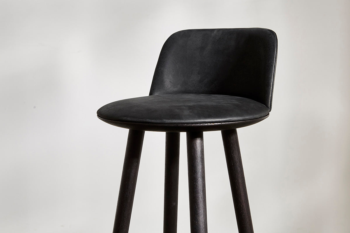 OVO Bar Chair | Ebonized Oak