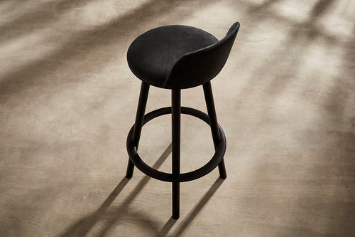 OVO Bar Chair | Ebonized Oak