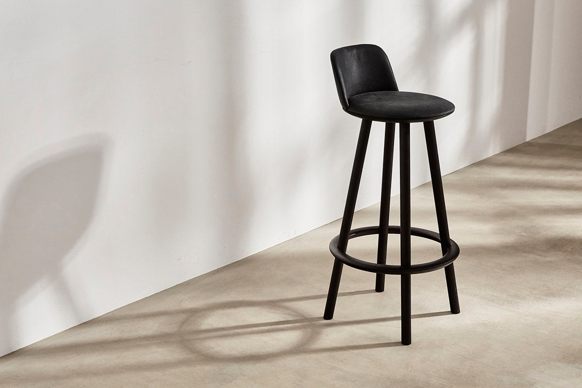 OVO Bar Chair | Ebonized Oak