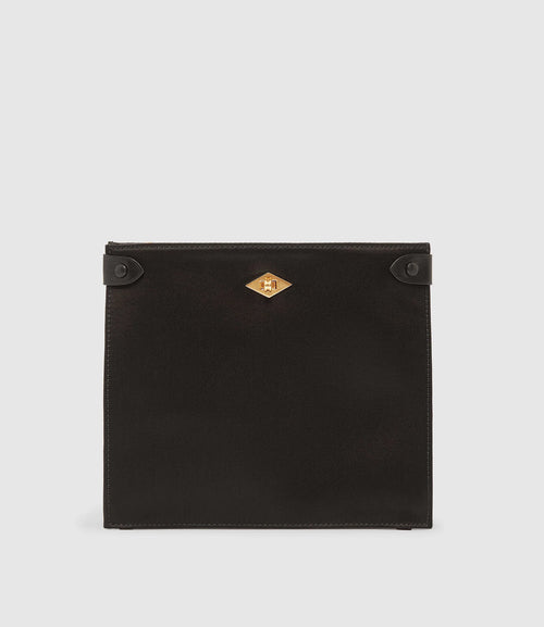 Stowaway Crossbody in Silk Satin