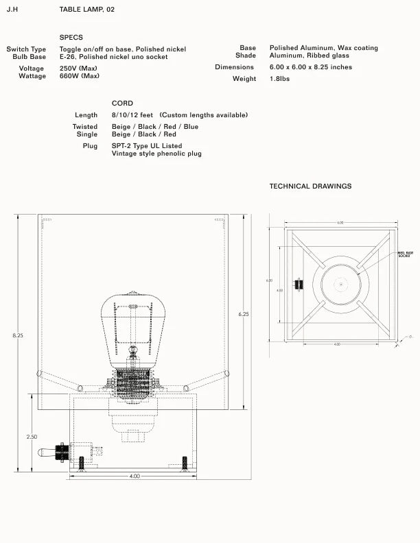 Table Lamp 02