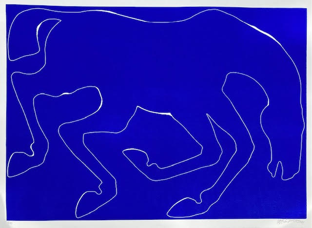 Untitled, (Faulter). Relief Print. Edition of 25